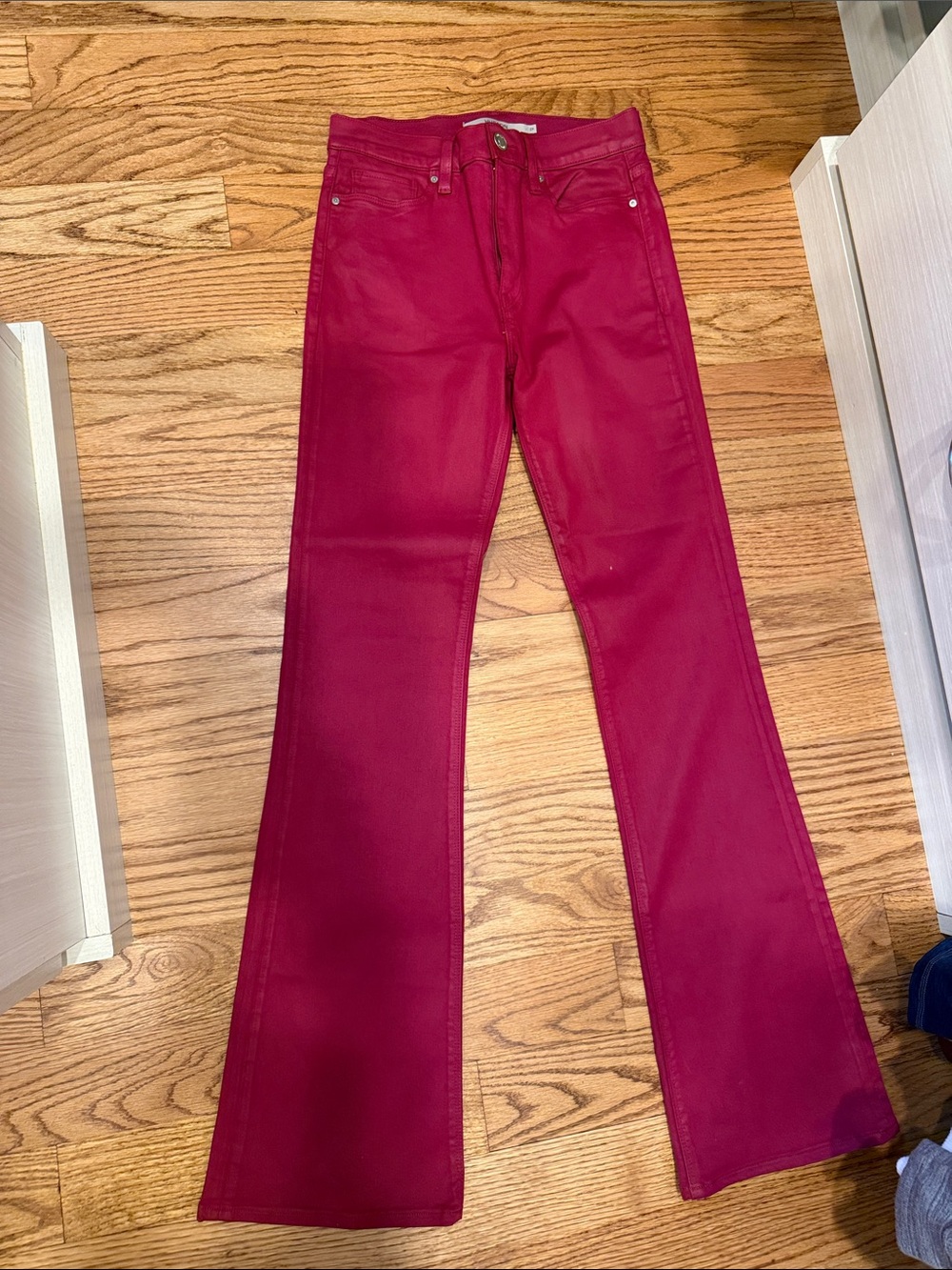 Hudson Jeans Women's Deep Berry Flare Jeans